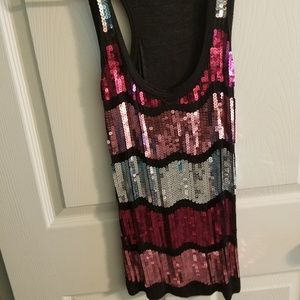 Womens sequene tank